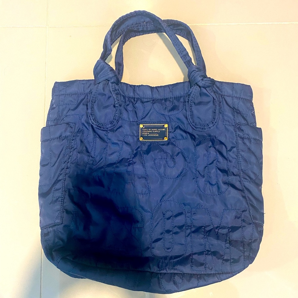 Marc Jacobs Quilted Nylon Tote Bag